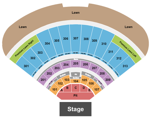 Morton Amphitheater Tyler Childers Seating Chart